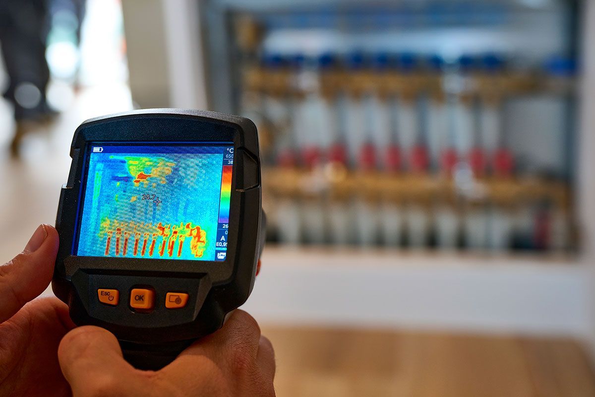 fugas camara termografica
